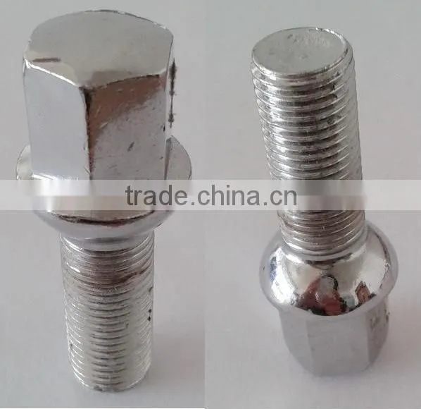 Car wheel bolt, high quality automotive parts wheel bolt