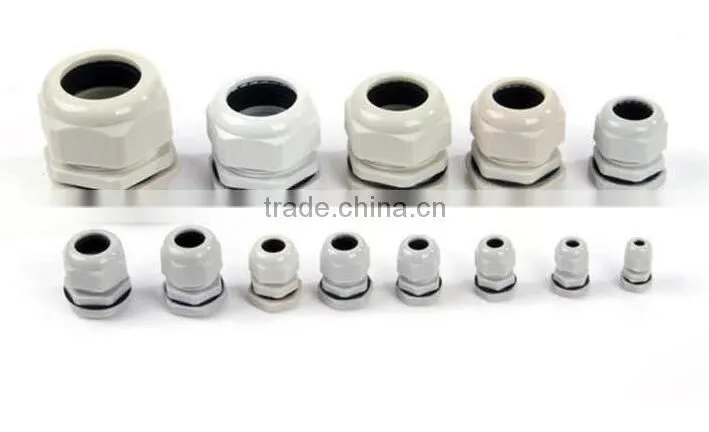 Waterproof PG Size Nylon Plastic PP Cable Gland For Wires Connector IP68 PG7/PG9/PG11/PG13.5/PG16/PG19-PG48