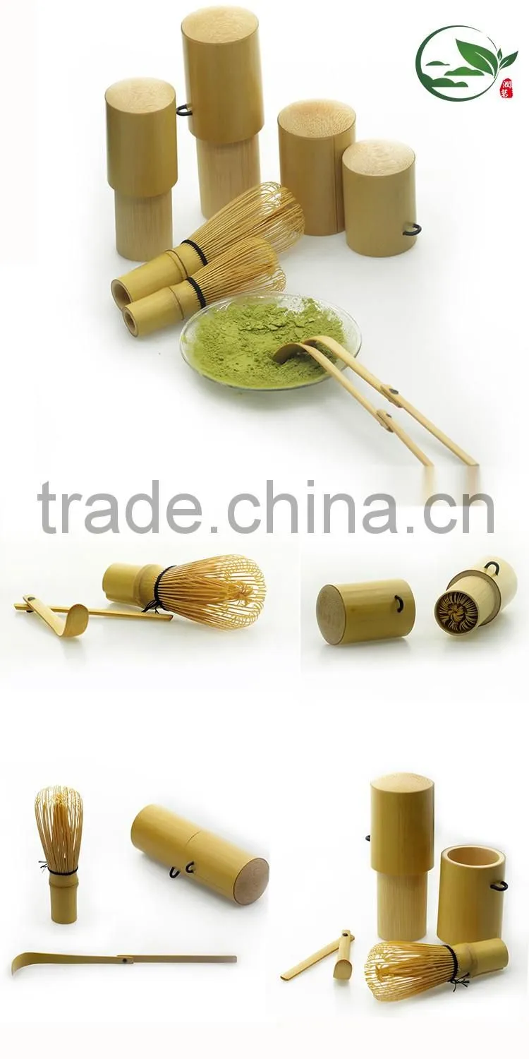 2016 Convenient Sri Lanka Travel bamboo Matcha Accessories Tea Set With Canister