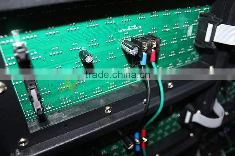 High way good quality red green P10 LED module transport display screen