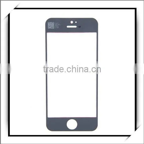 For iPhone 5 Color Glass Rose Red -87011029
