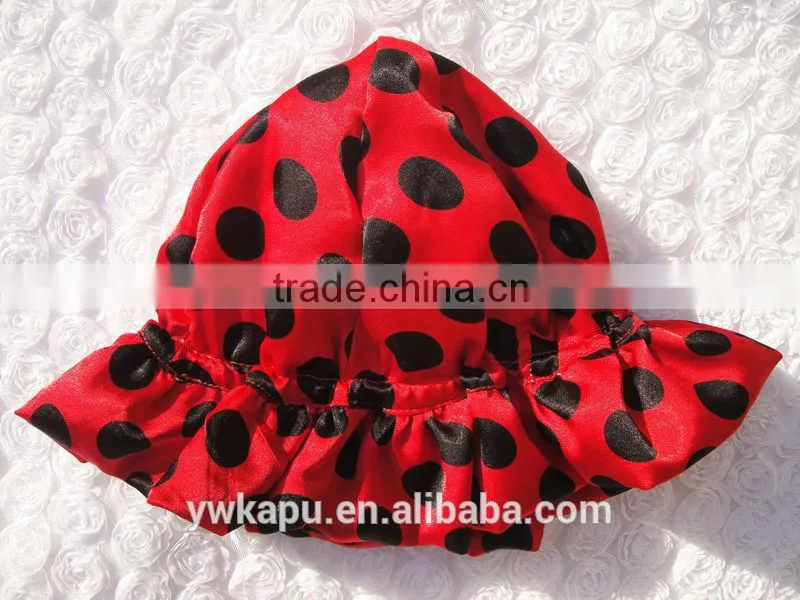 Multi colors sun hat,satin lined hat
