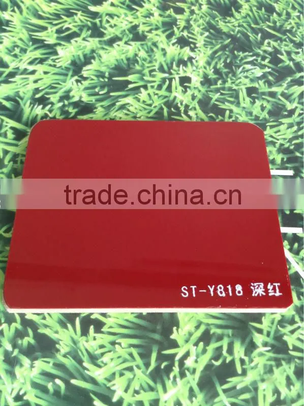 Red color LCT Board for kitchen cabinet ,furniture