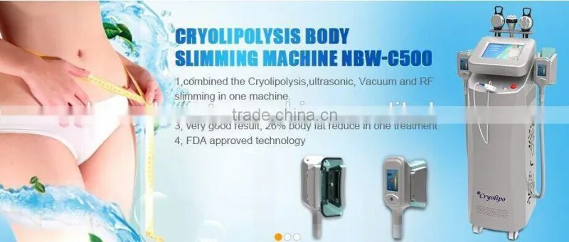 RF cavitation vertical fat freezing cryotherapy device