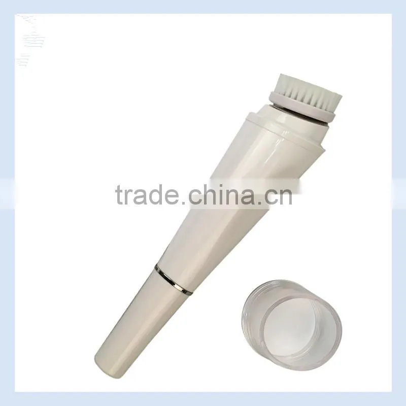 Skin beauty care system facial cleansing brush