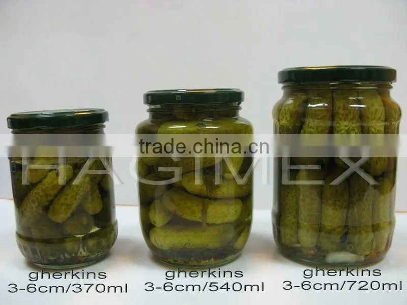 Best selling fresh pickled cucumbers/gherkins from Vietnam by HAGIMEX (various sizes)