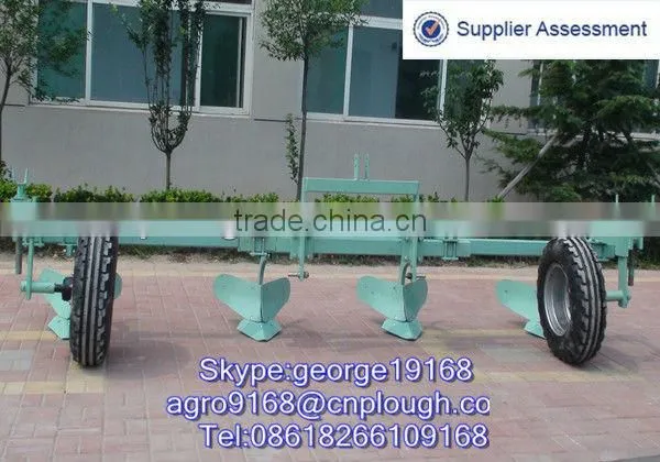 Agricultural implement 3 rows tractor ridger with tyre