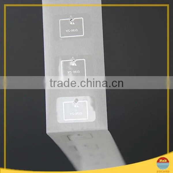 High Quality Stickable RFID Tag wet inlay