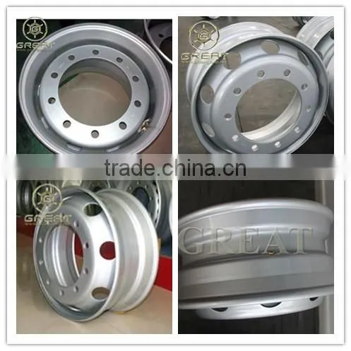 truck tubeless wheels of 22.5*8.25 truck wheel