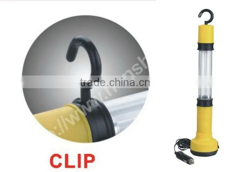 rechargable led work light with hooks and magnet 9leds