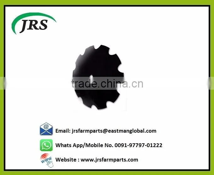 Boron Steel Notched Harrow Discs HRC 48-52