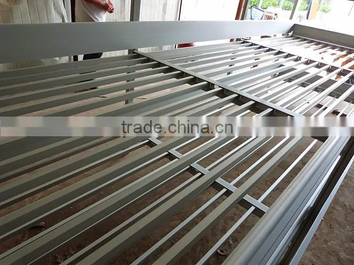 Aluminum ventilation system in greenhouse