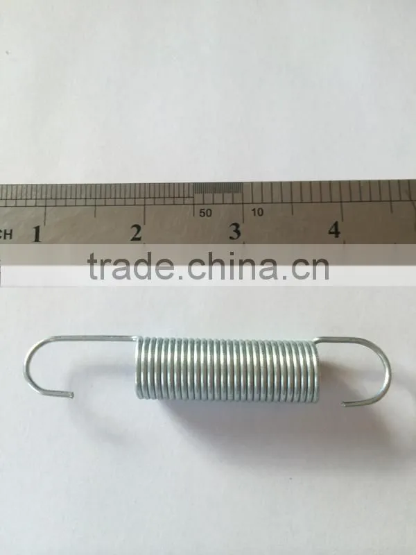 extension spring with zinc plating with hook
