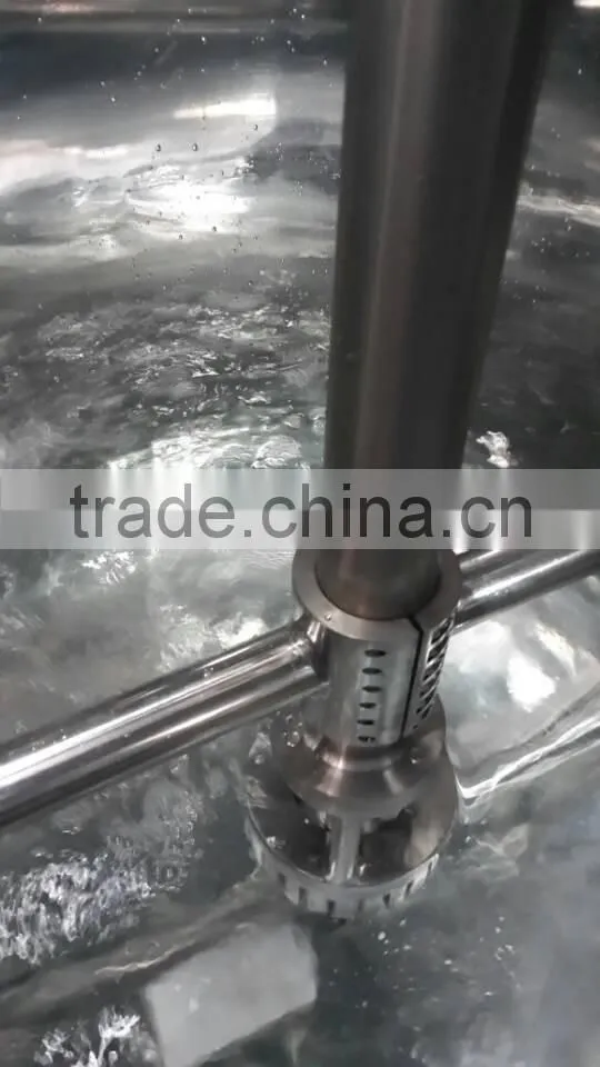 Heating Jacketed Automatic Vacuum Paint Emulsifying Mixer