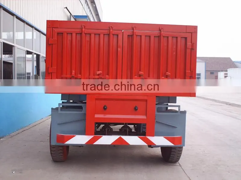 High quanlity farm tipper trailer for garden tractor for sale