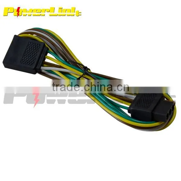 H60025 TRAILER OR ATV WIRING HARNESS 4 WAY PLUG 20' WIRING FOR TRAILER RUNNING LIGHTS