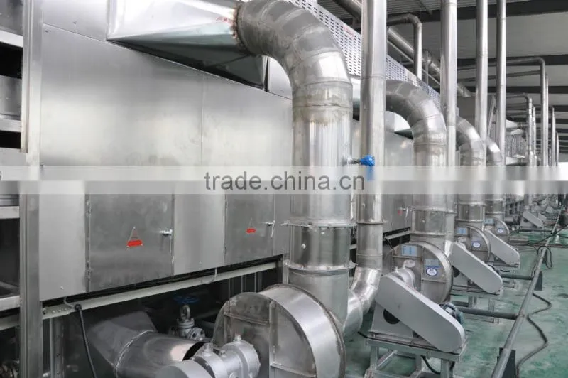 Stevia Multiple layer continuous type mesh belt dryer