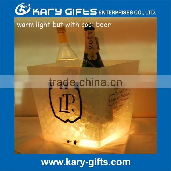 12 L big capacity ice bucket plastic cooler bucket