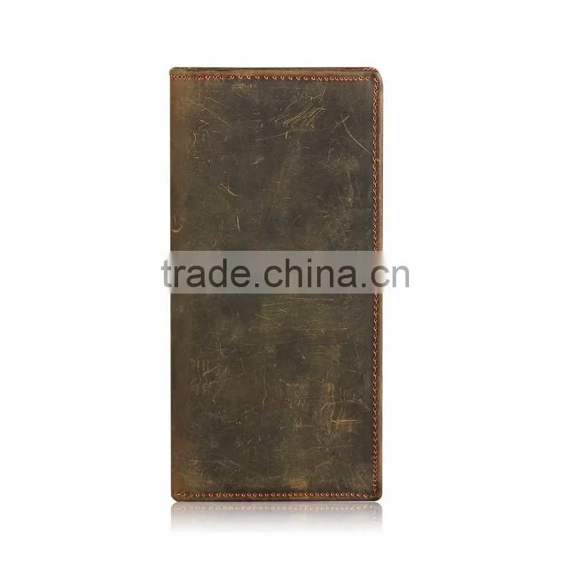 Men's Soft Simple Style cowhide Leather Wallet
