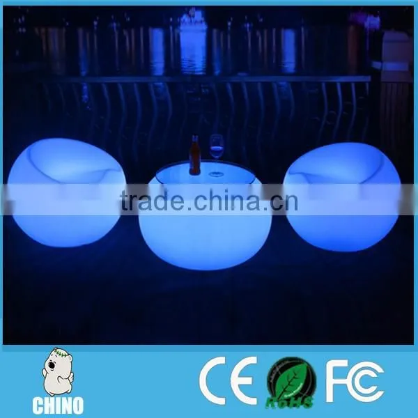 Nightclub LED bar furniture bar stool for lounge room
