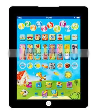 hottest lifelike plastic ipad laptop education toy for kids,suplier on alibaba