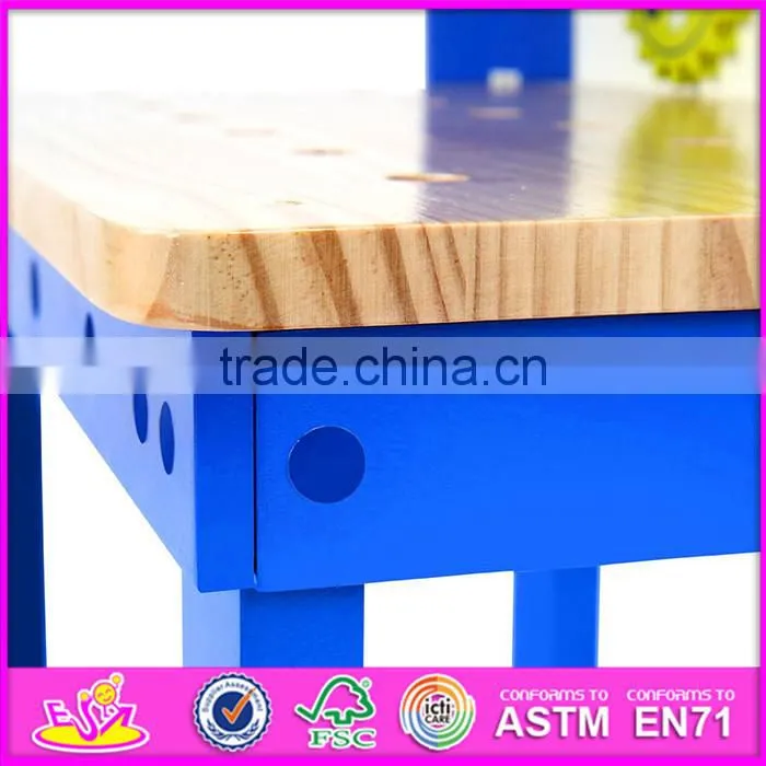 2016 new design children wooden tool play set toy W03D073