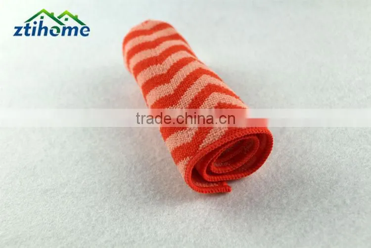 Kitchen Dish cloth in beautifual wave line look, Super Absorbent Fabric