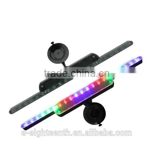 Solar Energy Warning Strobe 21 LED Car Auto Flash Windshield Solar light lamp