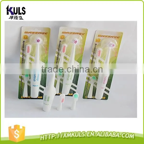 Electric toothbrush sutomatic with 3 free brush heads