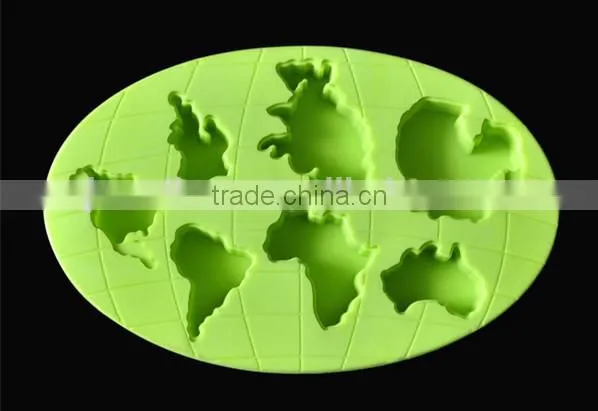 cute dog sharp silicone ice cube tray