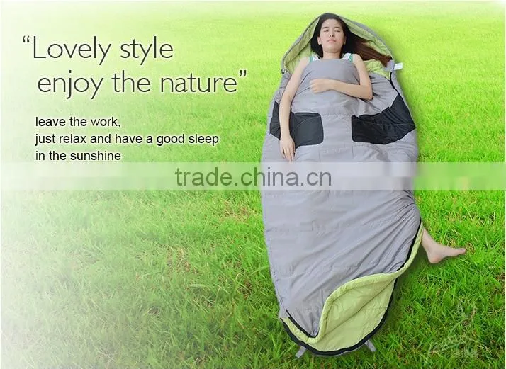 Panda Shape Sleeping Bag for Cute Girls in Cold Weather