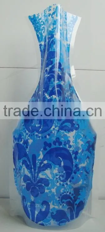 PET disposable plastic flower vase