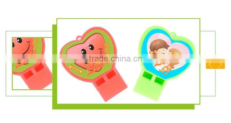 wholesale kids Promotional gifts plastic toy whistle