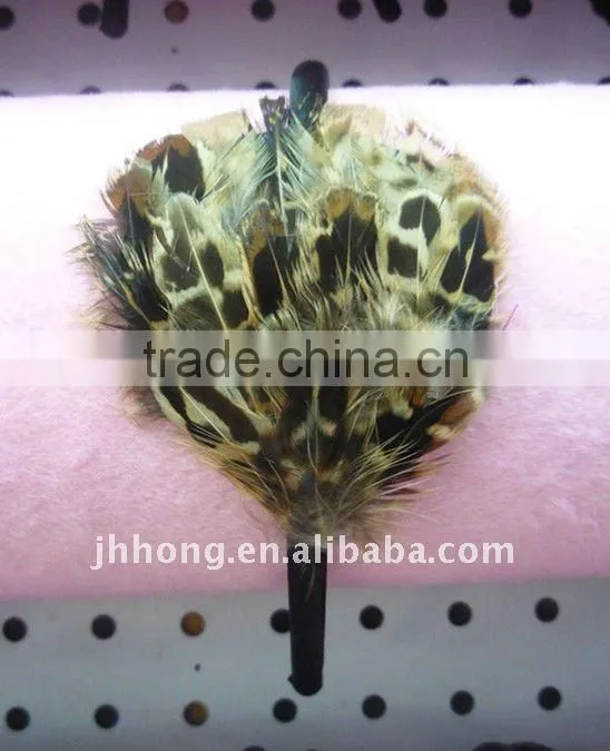 fashion leopard peacock feather headband