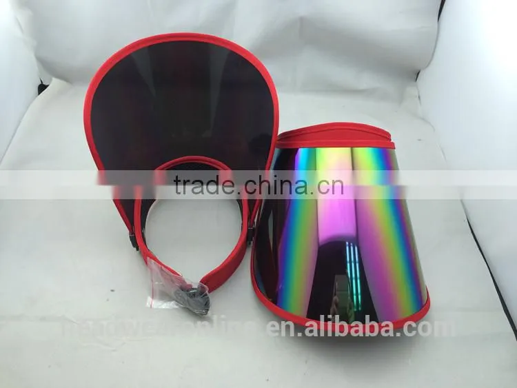 custom new design funny sun visor hat