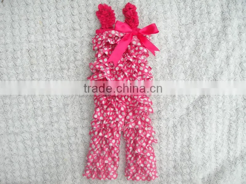 2014 Kid's clothes set baby christmas party outfit sleeveless baby top and stripes ruffle pant made in China