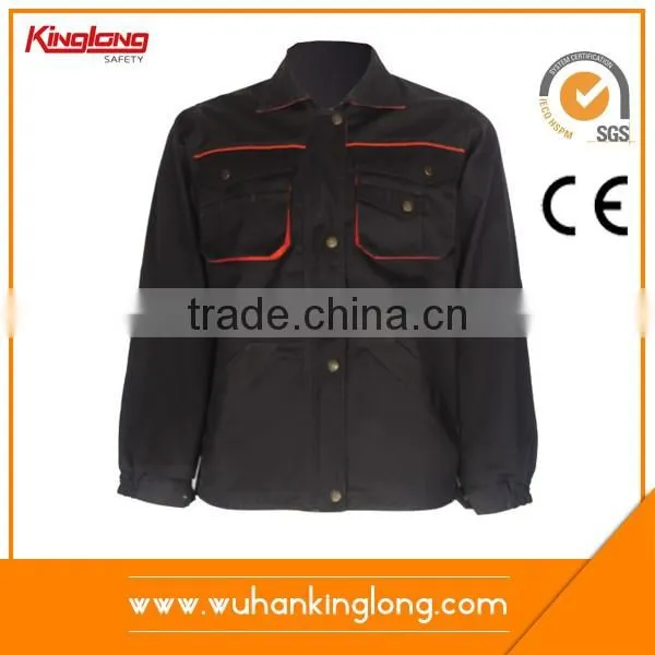 Europe market working safety jacket with zipper