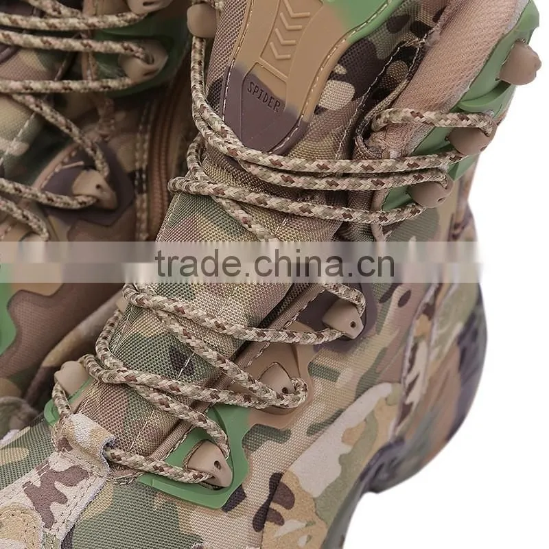 plus size military camouflage tactical boots military desert Combat boots Muliti Camo Outdoor mountain military boots