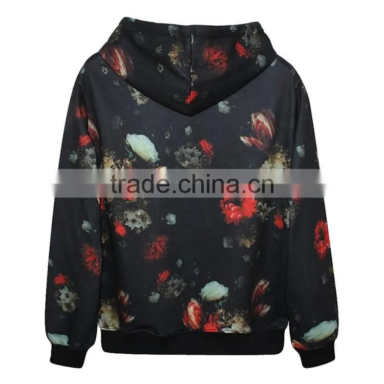 3D Print Cut And Sew Pullover Wholesale 100 Polyester Dry Fit Hoodie Printing Sublimation
