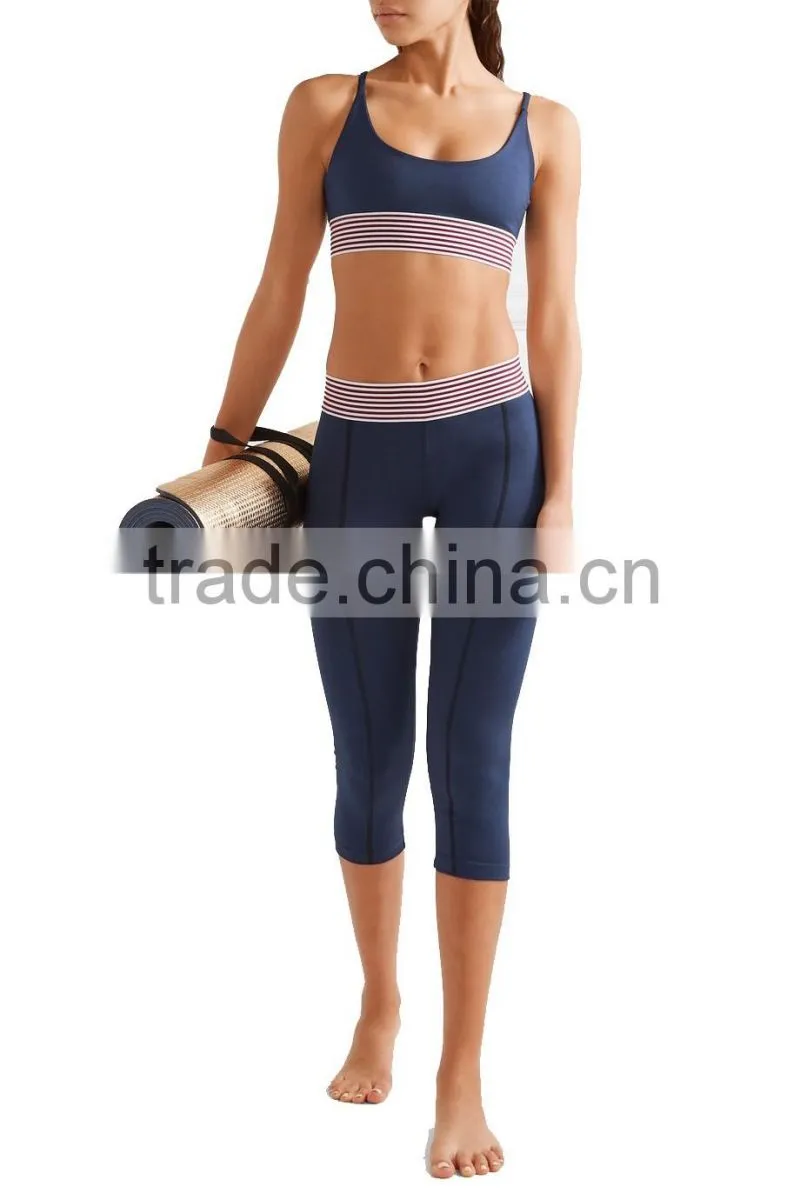 High impact custom blank wholesale sports bra Outdoor Compression Sports Top Women Jogging Bra