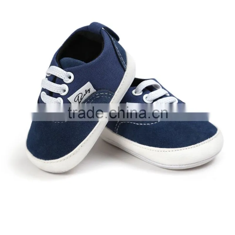 2017 baby shoes, colorful baby boy canvas shoes