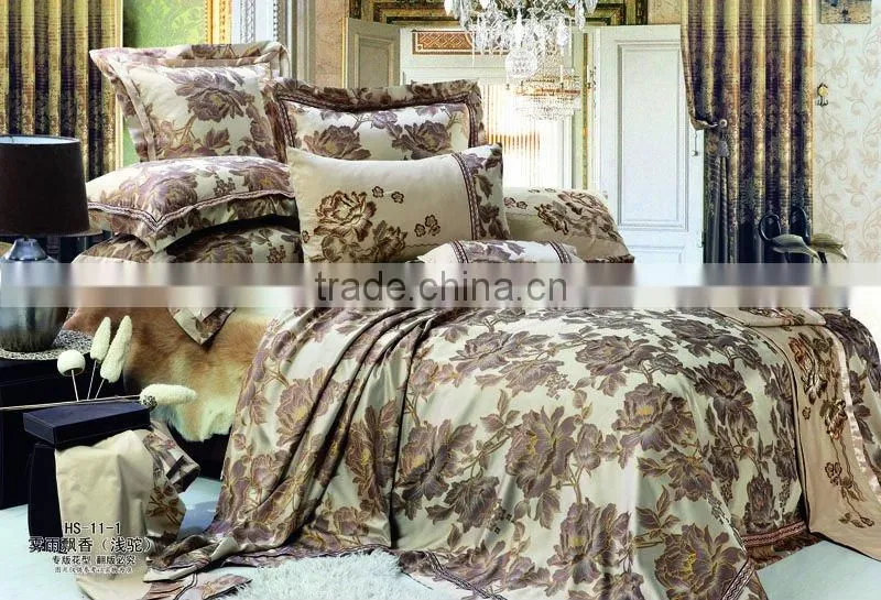 Imitated silk,cotton jacquard Home textile