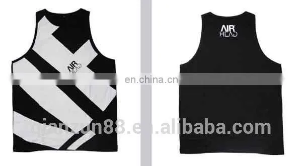Mens Wholesale Blank Stringer Tank Top Custom