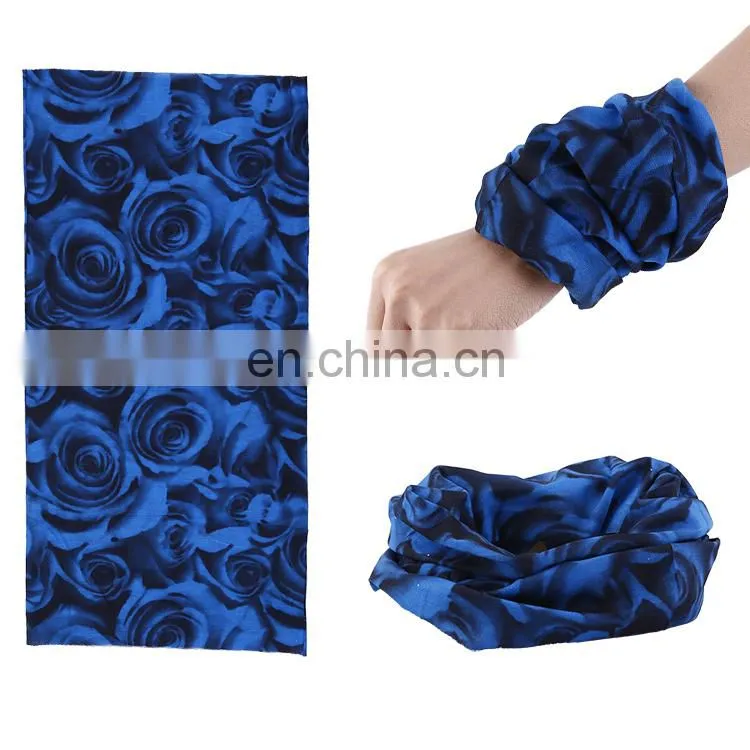 2017 Free Sample Custom Tubular Wholesale Polyester Bandana
