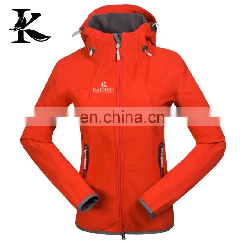 Comfortable Softshell Woman Jacket Famous Design Outerwear Jacket For Lady
