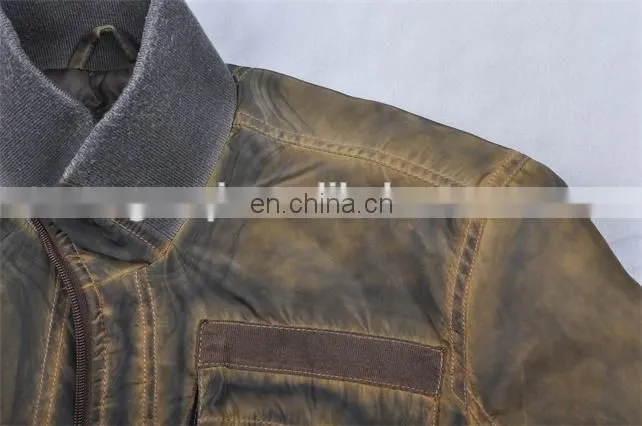 garment dye jacket large size mens jacket