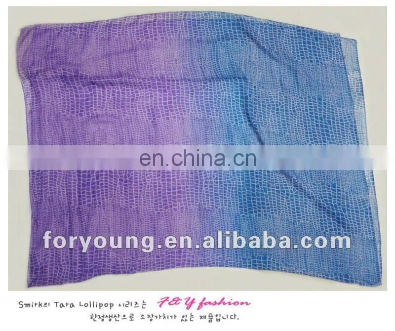 fashion two toned scarf and shawl