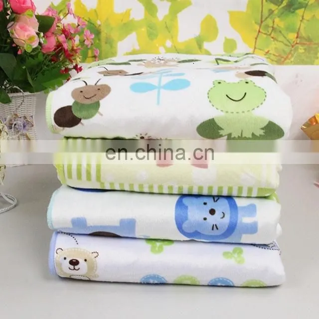 2017 Promotional Double-sided Soft Fluffy Fleece Blanket For Baby