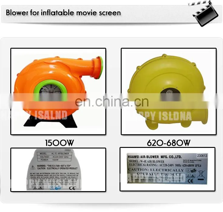 HI good price outdoor portable advertising inflatable movie theater screen for sale