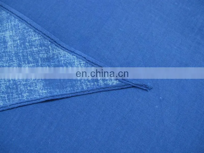 Custom made logo printing blue cotton triangular bandana cheap cotton words triangle scarf cotton dog bandana pet scarf